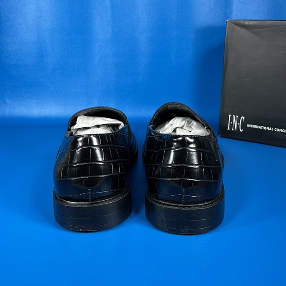 INC International Concepts - Black Croc Loafers - 11.5 - New in box - Picture 4 of 8